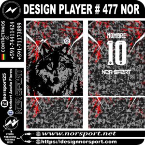 DESIGN PLAYER # 477 NOR
