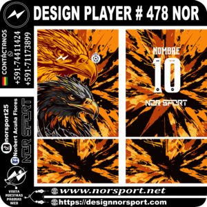DESIGN PLAYER # 478 NOR