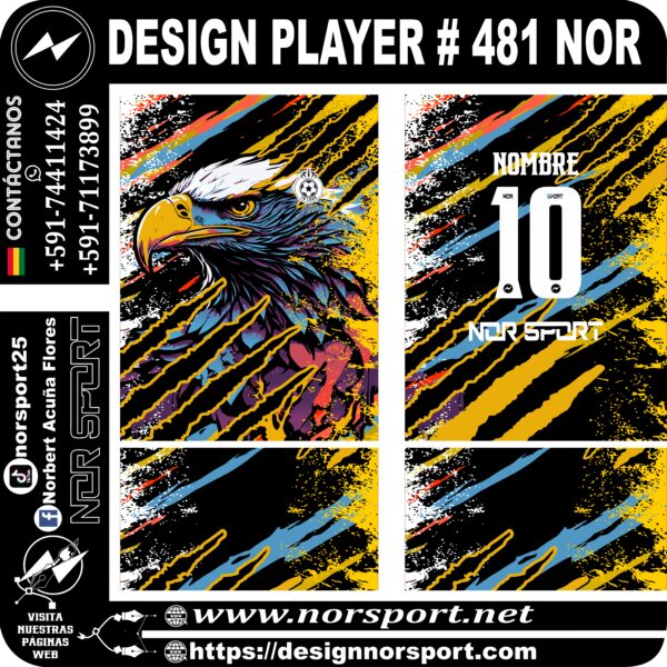 DESIGN PLAYER # 481 NOR