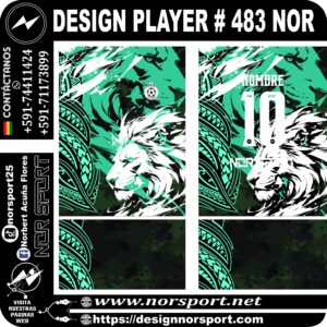 DESIGN PLAYER # 483 NOR