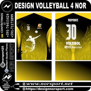 DESIGN VOLLEYBALL 4 NOR