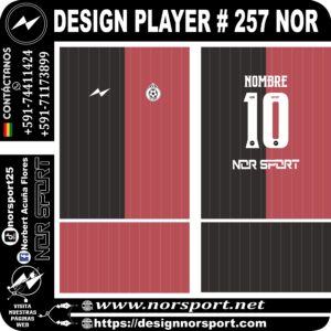 DESIGN PLAYER # 257 NOR