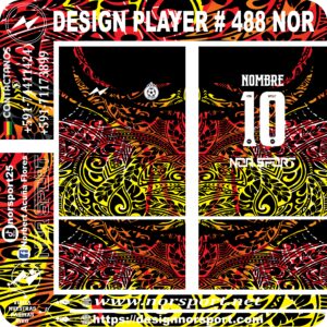 DESIGN PLAYER # 488 NOR