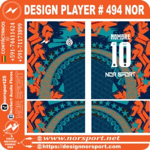 DESIGN PLAYER # 494 NOR