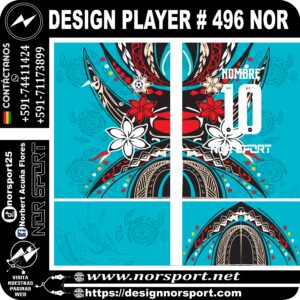 DESIGN PLAYER # 496 NOR