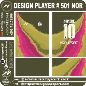 DESIGN PLAYER # 501 NOR