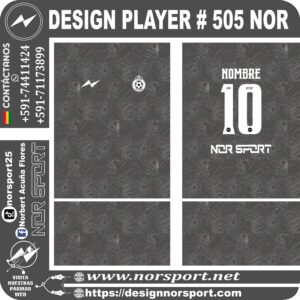 DESIGN PLAYER # 505 NOR