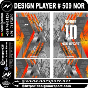 DESIGN PLAYER # 509 NOR