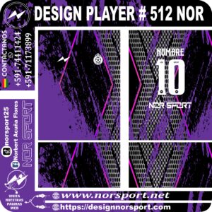 DESIGN PLAYER # 512 NOR