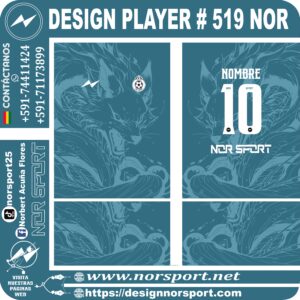 DESIGN PLAYER # 519 NOR