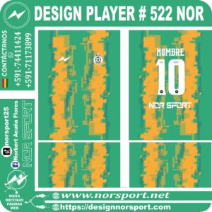 DESIGN PLAYER # 522 NOR