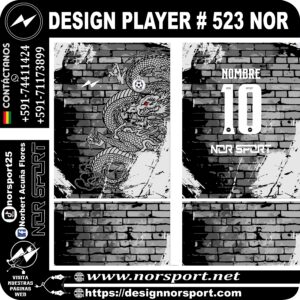 DESIGN PLAYER # 523 NOR