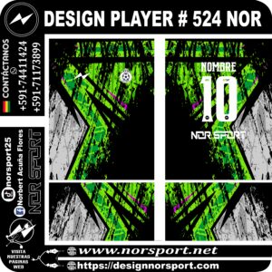 DESIGN PLAYER # 524 NOR