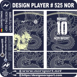DESIGN PLAYER # 525 NOR