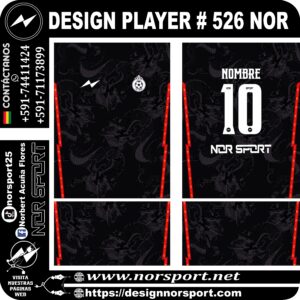 DESIGN PLAYER # 526 NOR