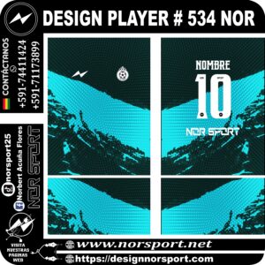 DESIGN PLAYER # 534 NOR
