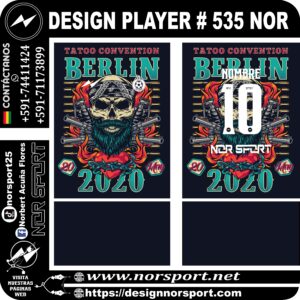 DESIGN PLAYER # 535 NOR