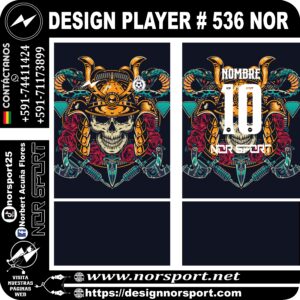 DESIGN PLAYER # 536 NOR
