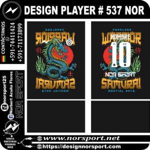 DESIGN PLAYER # 537 NOR