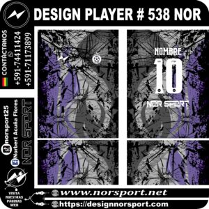 DESIGN PLAYER # 538 NOR