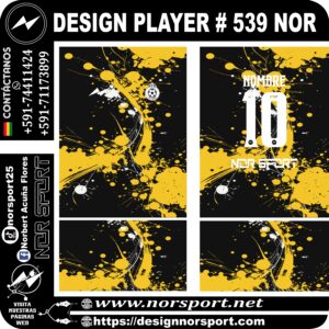 DESIGN PLAYER # 539 NOR