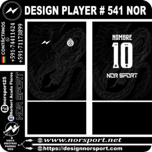 DESIGN PLAYER # 541 NOR