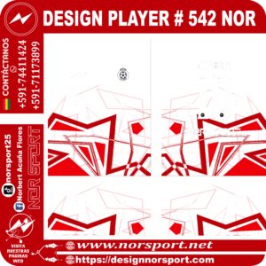 DESIGN PLAYER # 542 NOR