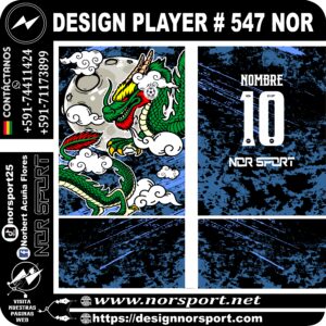 DESIGN PLAYER # 547 NOR