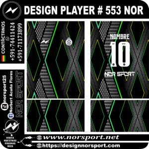 DESIGN PLAYER # 553 NOR