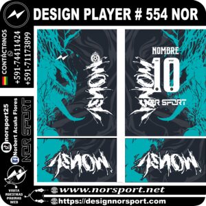 DESIGN PLAYER # 554 NOR