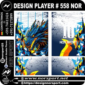 DESIGN PLAYER # 558 NOR