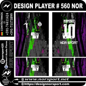 DESIGN PLAYER # 560 NOR