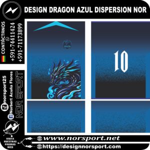 DESIGN DRAGON AZUL DISPERSION NOR