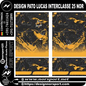 DESIGN PATO LUCAS INTERCLASSE 25 NOR