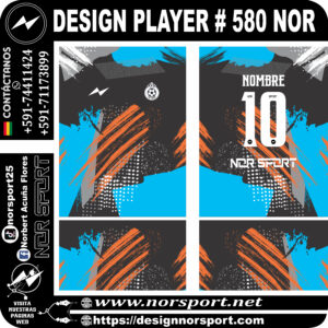DESIGN PLAYER # 580 NOR