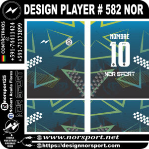 DESIGN PLAYER # 582 NOR