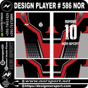 DESIGN PLAYER # 586 NOR