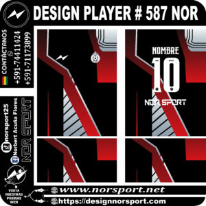 DESIGN PLAYER # 587 NOR