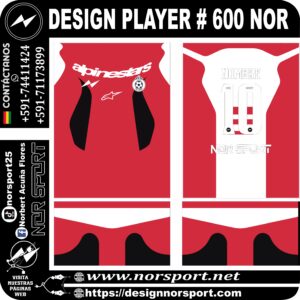 DESIGN PLAYER # 600 NOR