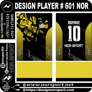 DESIGN PLAYER # 601 NOR