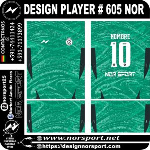 DESIGN PLAYER # 605 NOR