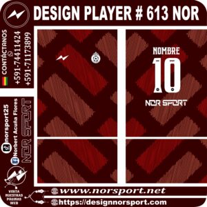 DESIGN PLAYER # 613 NOR