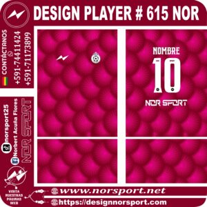 DESIGN PLAYER # 615 NOR