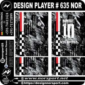 DESIGN PLAYER # 635 NOR