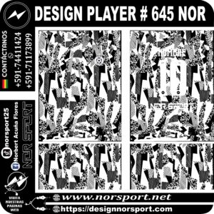 DESIGN PLAYER # 645 NOR