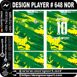 DESIGN PLAYER # 648 NOR
