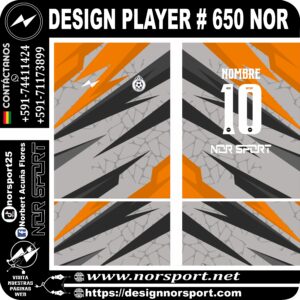 DESIGN PLAYER # 651 NOR