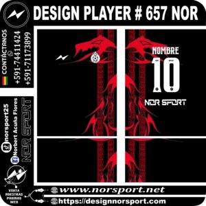 DESIGN PLAYER # 657 NOR