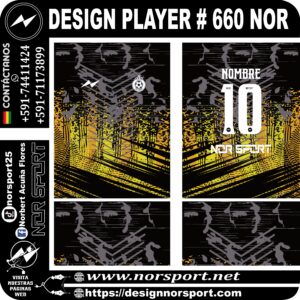 DESIGN PLAYER # 660 NOR
