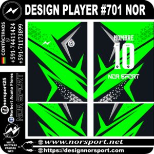 DESIGN PLAYER #701 NOR